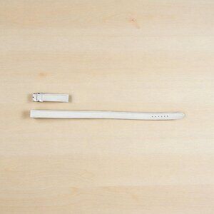 Hermès Cape Cod Double Tour Watch Strap 31mm SH White Leather – New